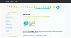 Desktop Screenshot of laligue.ch